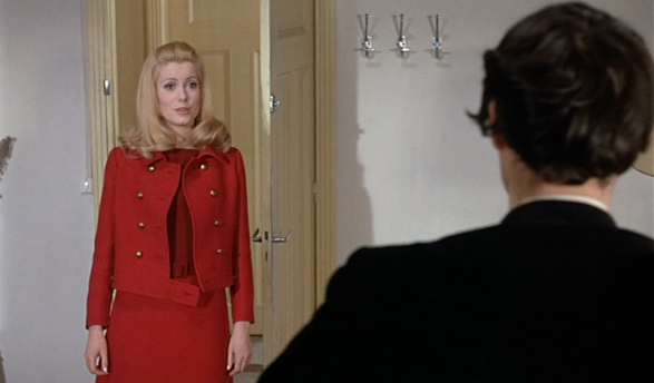 Catherine Deneuve wearing YSL costume